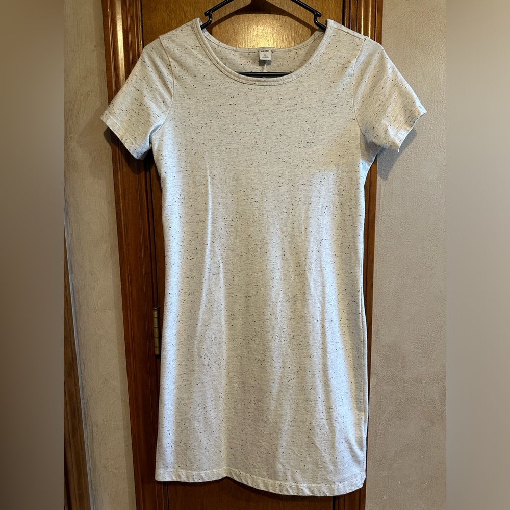 White T-shirt dress